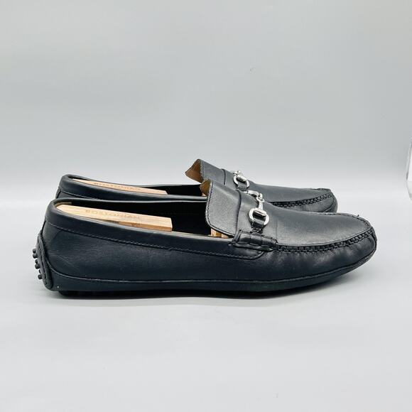Cole Haan Shoes Mens 13 Black Leather Bit Driving Moc Loafers Casual Comfort main image 9